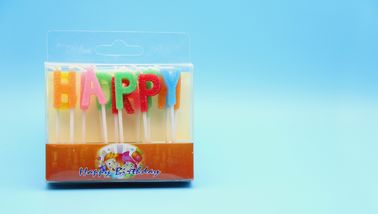 Happy Birthday Letter Glitter Birthday Candles 13pcs , Alphabet Cake Candles